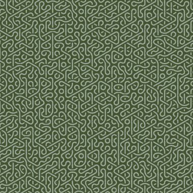 Renkli fayanslar, pürüzsüz rastgele birbirine bağlı dalgalı çizgiler deseni, bağlantı sanatı arkaplan tasarımı çizimi  