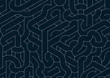 Renkli fayanslar, pürüzsüz rastgele birbirine bağlı dalgalı çizgiler deseni, bağlantı sanatı arkaplan tasarımı çizimi  