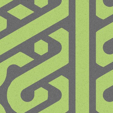 Renkli fayanslar, pürüzsüz rastgele birbirine bağlı dalgalı çizgiler deseni, bağlantı sanatı arkaplan tasarımı çizimi  