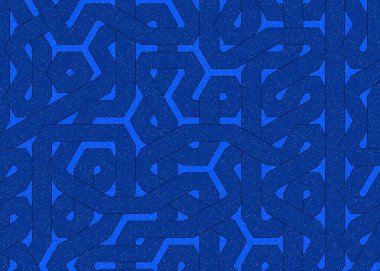 Renkli fayanslar, pürüzsüz rastgele birbirine bağlı dalgalı çizgiler deseni, bağlantı sanatı arkaplan tasarımı çizimi  