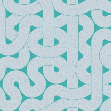 Renkli fayanslar, pürüzsüz rastgele birbirine bağlı dalgalı çizgiler deseni, bağlantı sanatı arkaplan tasarımı çizimi  