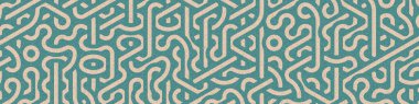 Renkli fayanslar, pürüzsüz rastgele birbirine bağlı dalgalı çizgiler deseni, bağlantı sanatı arkaplan tasarımı çizimi  
