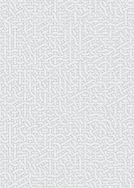 Renkli fayanslar, pürüzsüz rastgele birbirine bağlı dalgalı çizgiler deseni, bağlantı sanatı arkaplan tasarımı çizimi  