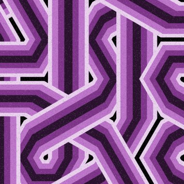 Renkli fayanslar, pürüzsüz rastgele birbirine bağlı dalgalı çizgiler deseni, bağlantı sanatı arkaplan tasarımı çizimi  