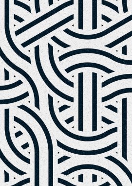 Renkli fayanslar, pürüzsüz rastgele birbirine bağlı dalgalı çizgiler deseni, bağlantı sanatı arkaplan tasarımı çizimi  