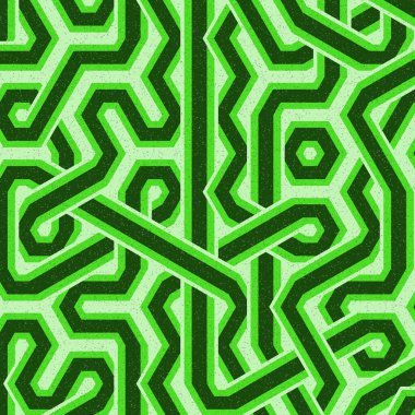 Renkli fayanslar, pürüzsüz rastgele birbirine bağlı dalgalı çizgiler deseni, bağlantı sanatı arkaplan tasarımı çizimi  