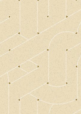 Renkli fayanslar, pürüzsüz rastgele birbirine bağlı dalgalı çizgiler deseni, bağlantı sanatı arkaplan tasarımı çizimi  