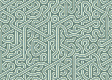 Renkli fayanslar, pürüzsüz rastgele birbirine bağlı dalgalı çizgiler deseni, bağlantı sanatı arkaplan tasarımı çizimi  