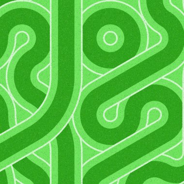 Renkli fayanslar, pürüzsüz rastgele birbirine bağlı dalgalı çizgiler deseni, bağlantı sanatı arkaplan tasarımı çizimi  