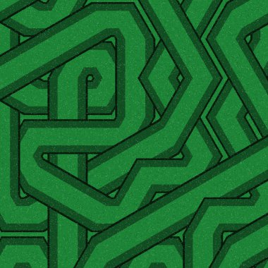 Renkli fayanslar, pürüzsüz rastgele birbirine bağlı dalgalı çizgiler deseni, bağlantı sanatı arkaplan tasarımı çizimi  