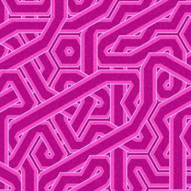 Soyut Yuvarlak Renk Çizgileri Yarım Tonlu Geçiş Arkaplan Resimlemesi