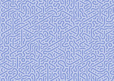 Renkli fayanslar, pürüzsüz rastgele birbirine bağlı dalgalı çizgiler deseni, bağlantı sanatı arkaplan tasarımı çizimi  