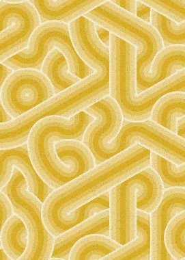 Renkli fayanslar, pürüzsüz rastgele birbirine bağlı dalgalı çizgiler deseni, bağlantı sanatı arkaplan tasarımı çizimi  