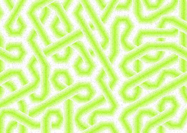 Renkli fayanslar, pürüzsüz rastgele birbirine bağlı dalgalı çizgiler deseni, bağlantı sanatı arkaplan tasarımı çizimi  