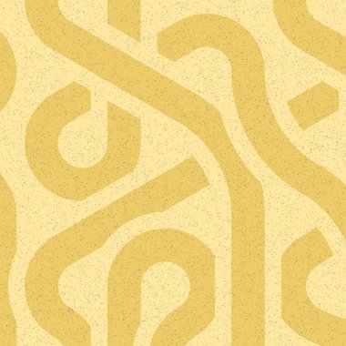 Renkli fayanslar, pürüzsüz rastgele birbirine bağlı dalgalı çizgiler deseni, bağlantı sanatı arkaplan tasarımı çizimi  