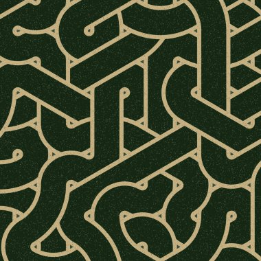 Renkli fayanslar, pürüzsüz rastgele birbirine bağlı dalgalı çizgiler deseni, bağlantı sanatı arkaplan tasarımı çizimi  