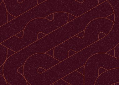 Renkli fayanslar, pürüzsüz rastgele birbirine bağlı dalgalı çizgiler deseni, bağlantı sanatı arkaplan tasarımı çizimi  