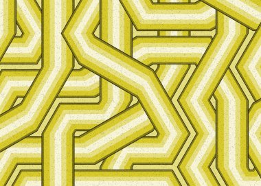 Renkli fayanslar, pürüzsüz rastgele birbirine bağlı dalgalı çizgiler deseni, bağlantı sanatı arkaplan tasarımı çizimi  