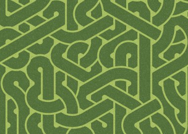 Renkli fayanslar, pürüzsüz rastgele birbirine bağlı dalgalı çizgiler deseni, bağlantı sanatı arkaplan tasarımı çizimi  