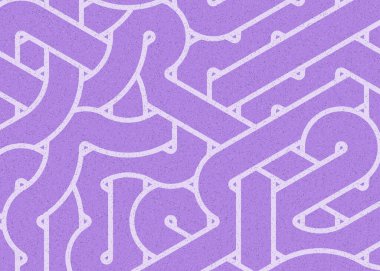 Renkli fayanslar, pürüzsüz rastgele birbirine bağlı dalgalı çizgiler deseni, bağlantı sanatı arkaplan tasarımı çizimi  