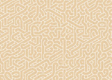 Renkli fayanslar, pürüzsüz rastgele birbirine bağlı dalgalı çizgiler deseni, bağlantı sanatı arkaplan tasarımı çizimi  