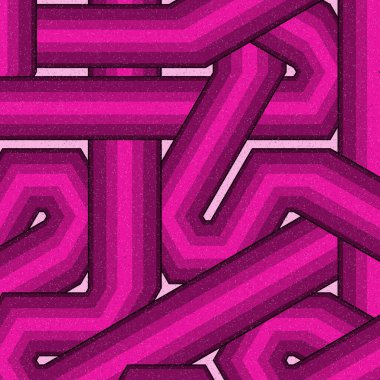 Renkli fayans, kusursuz rastgele dokuma çizgileri deseni, bağlantı sanatı arkaplan tasarımı illüstrasyonu  