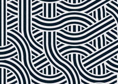 Renkli fayanslar, pürüzsüz rastgele birbirine bağlı dalgalı çizgiler deseni, bağlantı sanatı arkaplan tasarımı çizimi  