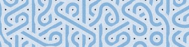 Renkli fayanslar, pürüzsüz rastgele birbirine bağlı dalgalı çizgiler deseni, bağlantı sanatı arkaplan tasarımı çizimi  
