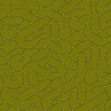 Renkli fayanslar, pürüzsüz rastgele birbirine bağlı dalgalı çizgiler deseni, bağlantı sanatı arkaplan tasarımı çizimi  