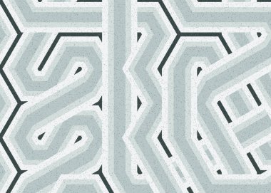 Renkli fayanslar, pürüzsüz rastgele birbirine bağlı dalgalı çizgiler deseni, bağlantı sanatı arkaplan tasarımı çizimi  