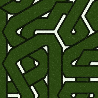 Renkli fayanslar, pürüzsüz rastgele birbirine bağlı dalgalı çizgiler deseni, bağlantı sanatı arkaplan tasarımı çizimi  