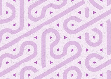 Renkli fayanslar, pürüzsüz rastgele birbirine bağlı dalgalı çizgiler deseni, bağlantı sanatı arkaplan tasarımı çizimi  