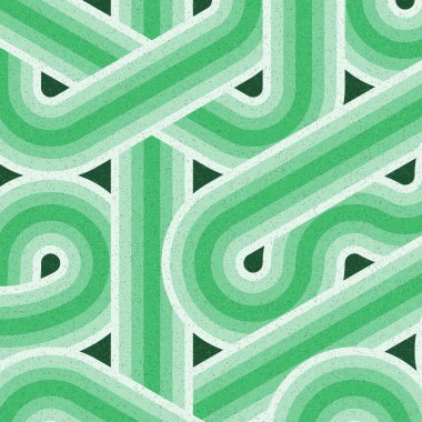 Renkli fayanslar, pürüzsüz rastgele birbirine bağlı dalgalı çizgiler deseni, bağlantı sanatı arkaplan tasarımı çizimi  