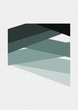 monokrom rastgele geçiş çizgileri üretken sanat tarzı renkli logo illüstrasyonu