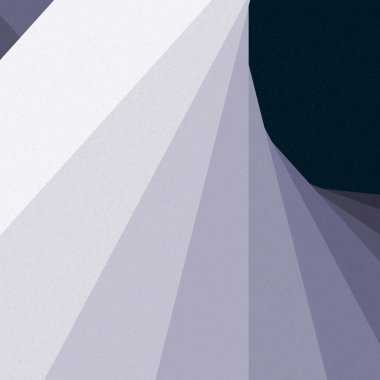 monokrom rastgele geçiş çizgileri üretken sanat tarzı renkli logo illüstrasyonu