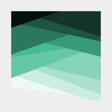 monokrom rastgele geçiş çizgileri üretken sanat tarzı renkli logo illüstrasyonu