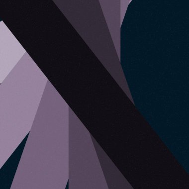 monokrom rastgele geçiş çizgileri üretken sanat tarzı renkli logo illüstrasyonu