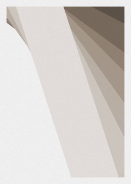 monokrom rastgele geçiş çizgileri üretken sanat tarzı renkli logo illüstrasyonu