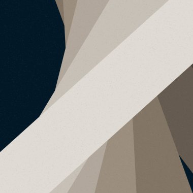 monokrom rastgele geçiş çizgileri üretken sanat tarzı renkli logo illüstrasyonu