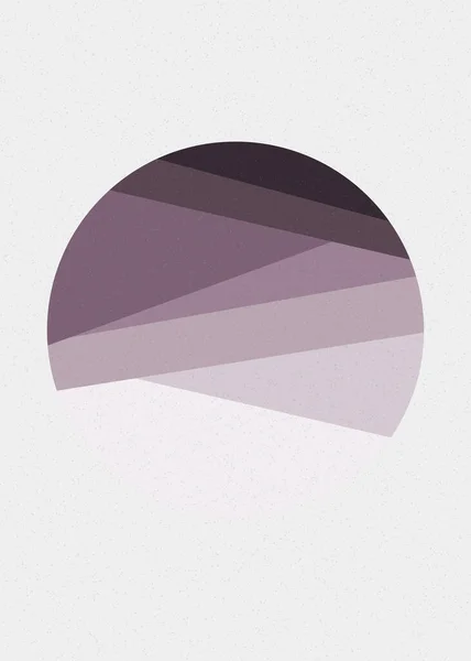 Monochrome Lignes Croisement Aléatoires Style Art Génératif Illustration Logo Coloré — Image vectorielle
