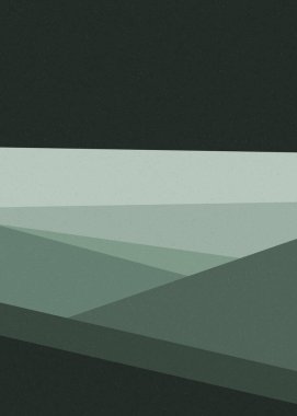 monokrom rastgele geçiş çizgileri üretken sanat tarzı renkli logo illüstrasyonu