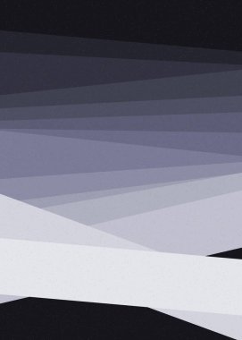 monokrom rastgele geçiş çizgileri üretken sanat tarzı renkli logo illüstrasyonu