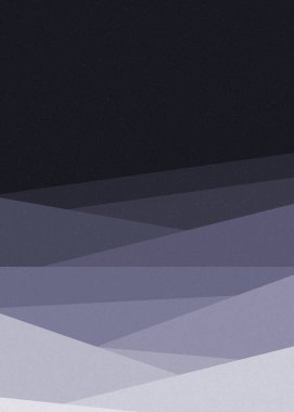 monokrom rastgele geçiş çizgileri üretken sanat tarzı renkli logo illüstrasyonu