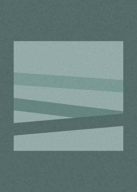 monokrom rastgele geçiş çizgileri üretken sanat tarzı renkli logo illüstrasyonu