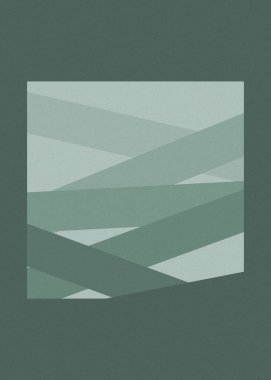 monokrom rastgele geçiş çizgileri üretken sanat tarzı renkli logo illüstrasyonu 