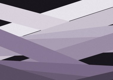 monokrom rastgele geçiş çizgileri üretken sanat tarzı renkli logo illüstrasyonu