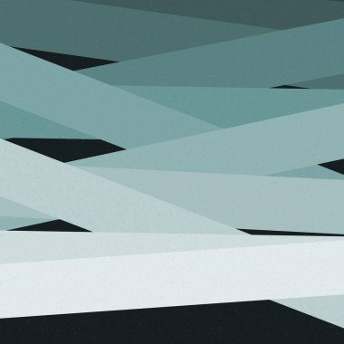 monokrom rastgele geçiş çizgileri üretken sanat tarzı renkli logo illüstrasyonu