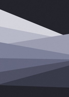 monokrom rastgele geçiş çizgileri üretken sanat tarzı renkli logo illüstrasyonu