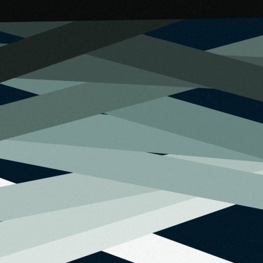 monokrom rastgele geçiş çizgileri üretken sanat tarzı renkli logo illüstrasyonu