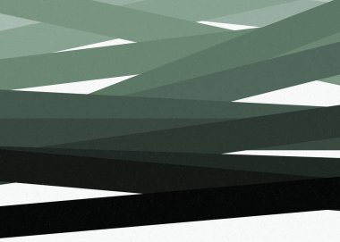 monokrom rastgele geçiş çizgileri üretken sanat tarzı renkli logo illüstrasyonu